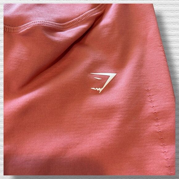 Gymshark High-Waisted Seamless Leggings Pink Size XS - Picture 4 of 7